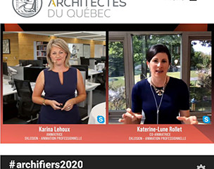 20200604 Eklosion Ordre architectes Québec - Karina Lehoux et Katerine-Lune Rollet